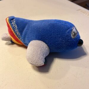 Vintage Southwest airplane, plush toy